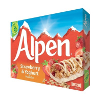 Alpen Strawberry & Yoghurt muesli bar (5x29) 145g