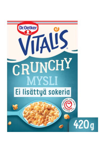 Vitalis Crunchy muesli Whole grain no added sugar 420g