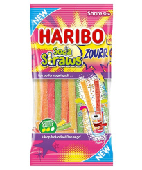 Haribo Soda Straws Zourr candy bag 90g