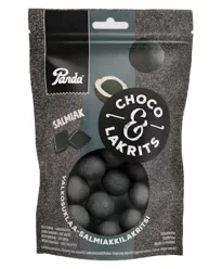 Panda Choco Liquorice white chocolate - salmiakki licorice 120g