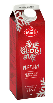 Marli premium gloggdrink 0% 1l no added sugar 