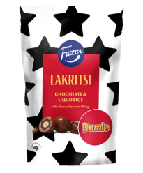 Fazer Licorice Chocolate Dumle 135g