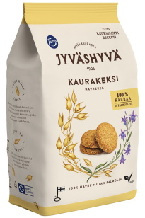 Fazer Jyväshyvä Oat biscuit 100% oats 350g 