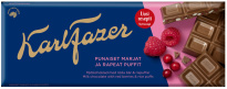 Karl Fazer Red Berries Chocolate Bar 180g