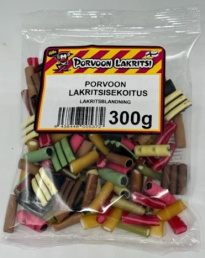 Porvoon Liquorice liquorice mix 300g