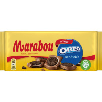Marabou Oreo Sandwich Chocolate Bar 92g