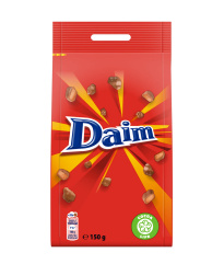 Marabou Daim chocolate chip bag 150g