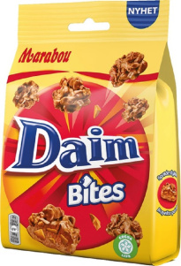 Marabou Daim Bites Chocolate Bars 145g