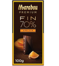 Marabou Premium Orange 70% Cocoa 100g