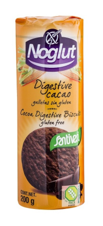 Santiveri Digestive Biscuit Cocoa Gluten Free 200g
