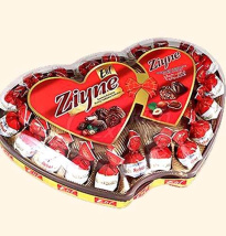 Elif Double Heart Chocolate 320g