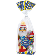 Only Milk chocolate Santa Clauses mix 100g
