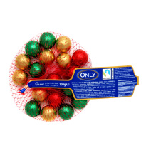 Only Christmas milk chocolate balls 100g 