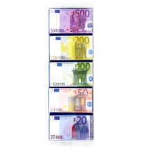 Maître Truffout Milk Chocolate Euro Banknotes 75g
