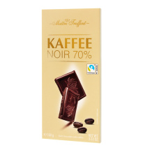 Maître Truffout Dark Chocolate 70% With Coffee 100g