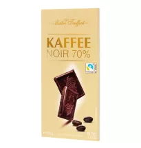 Maître Truffout Dark Chocolate 70% With Coffee 100g