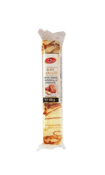 Soft Nougat Salted Caramel and Peanut 100g