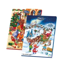 Only Christmas Calendar Milk chocolate 50g