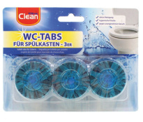 Toilet Tabs blue flush valve 3x50g for water tank