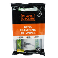 Black + Decker uPVC Cleaning Wipes 20s