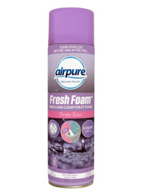Airpure Fresh Toilet Foam Purple Rain 500ml