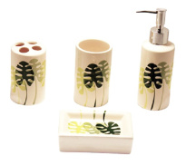 Bathroom set, ceramics 4 pcs