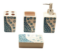 Bathroom set, ceramics 4 pcs