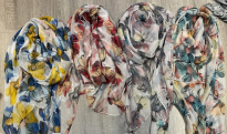 Summer lady scarf 180x80cm