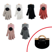 Antonio Women's Gloves Teddy  One Size