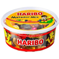 Haribo Matador Mix karkkirasia 1000g TRE
