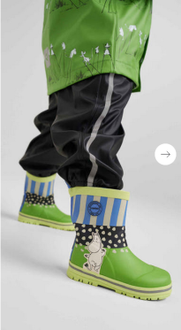 kumisaappaat Moomin Magisk TRE