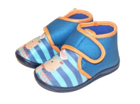 Children's slippers with a sticker k.19-27