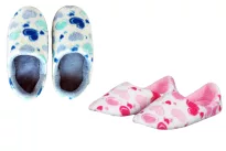 Women's Slippers Blue/White