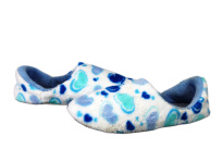Women's Slippers Blue/White