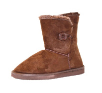 Men's winter boot short, brown 42-46