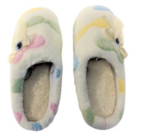 Women's slippers White-Pink 36-41