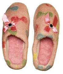 Women's slippers White-Pink 36-41