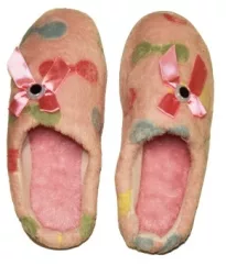 Women's slippers White-Pink 36-41