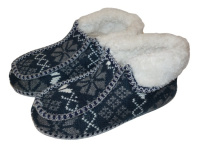Slippers blue-gray 36-41