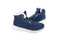Women's warm shoes, high blue size 36-41