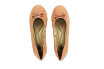 Naisten shoes pinkki rusetilla, k. 38