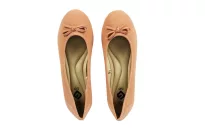 Women's shoes pink with a bow, size 36-41