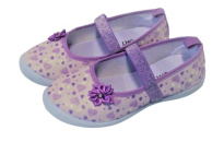 L.ballerinat violet, flower decorate. k19-30