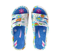 Women's Clogs blue flowers k 36-41