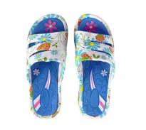 Women's Clogs blue flowers k 36-41