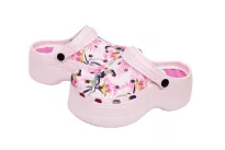 Women's clogs, Pink Blue, size 36-41