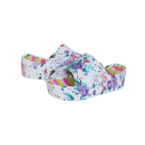 Women clogs 36-41 pink/green