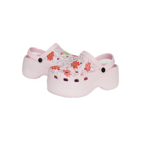 Women clogs, hight sole 36-41 multicolor