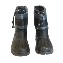 Children's quilted shoe 28-35 black