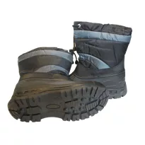 Children's quilted shoe 28-35 black